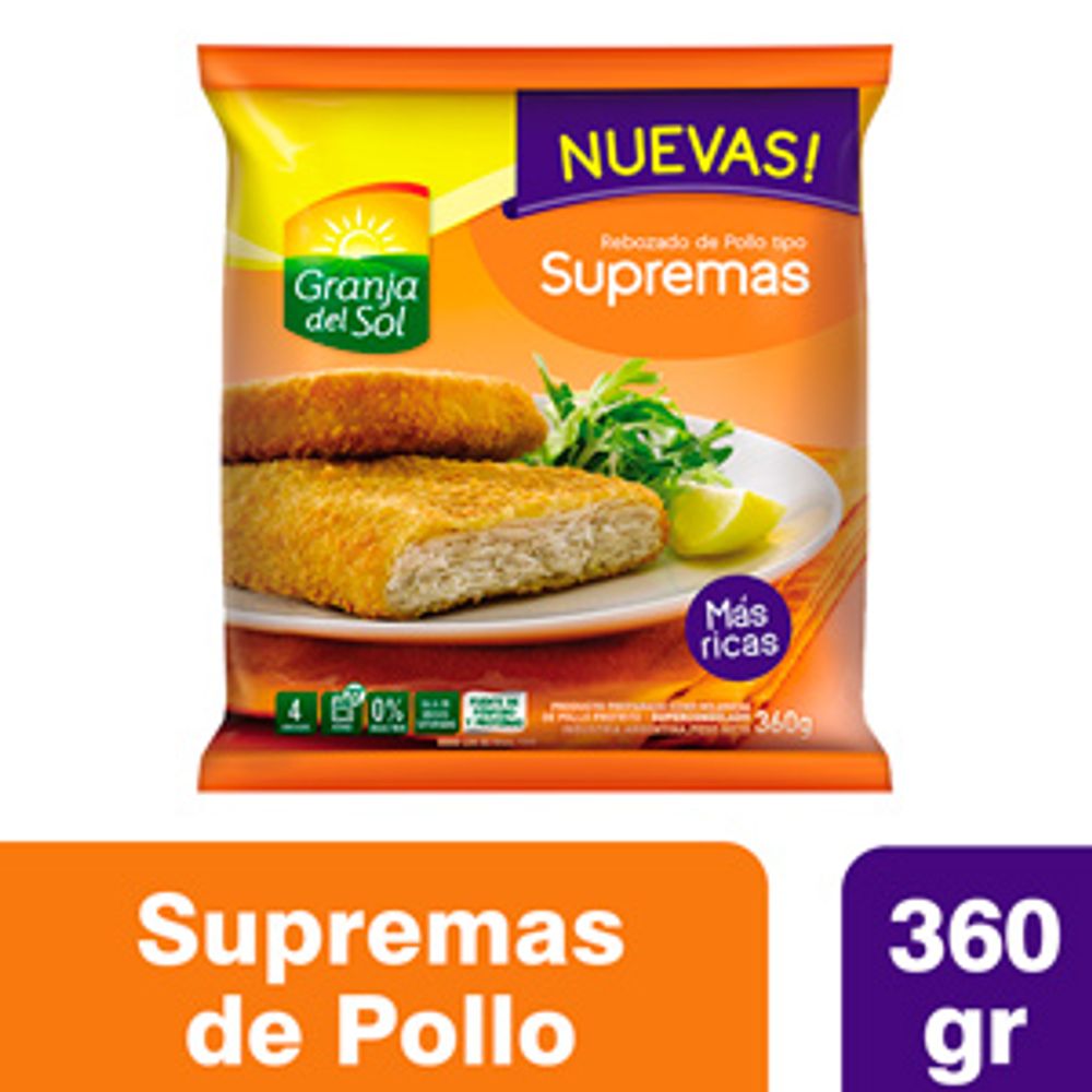 Suprema De Pollo Granja Del Sol 360gr - alberdisa