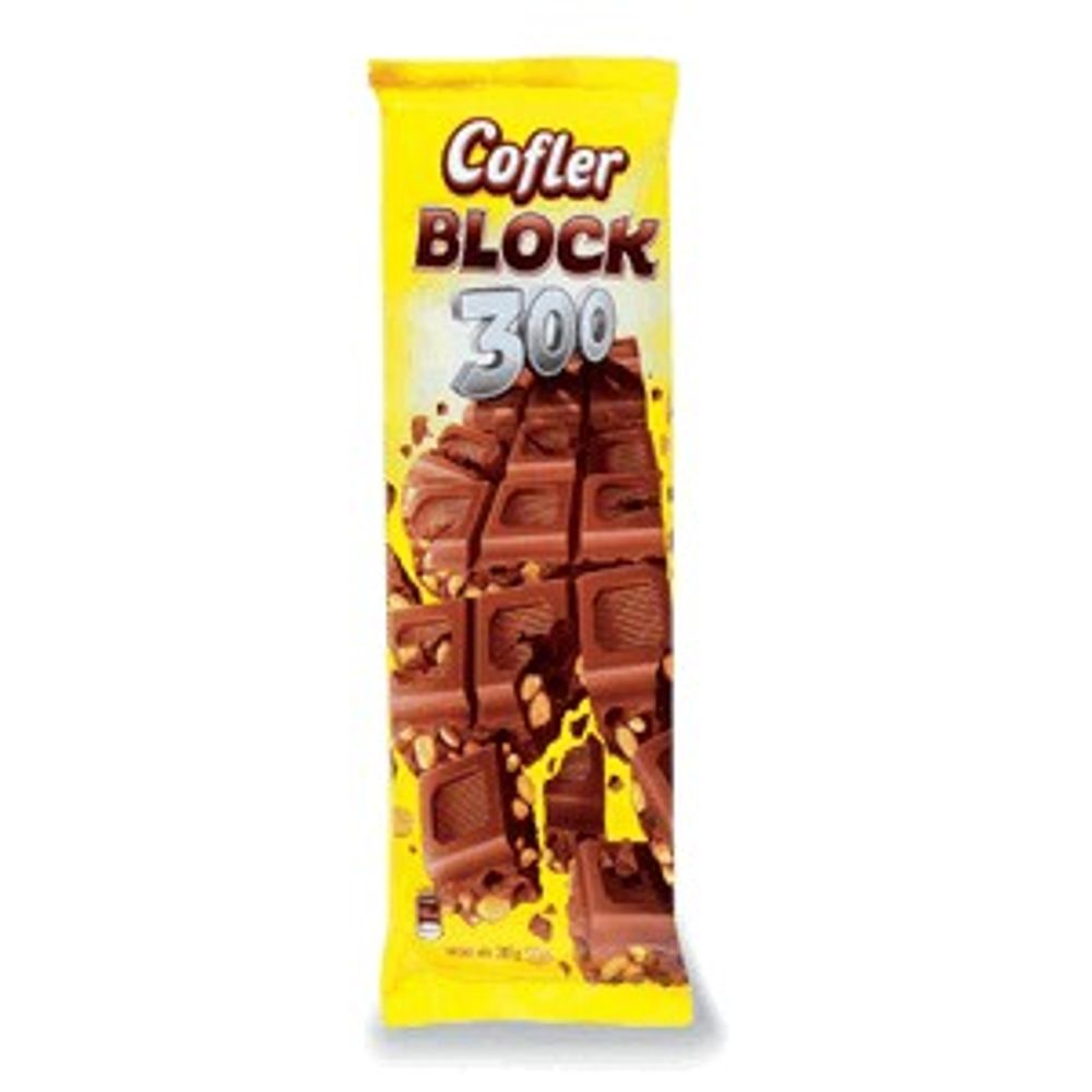 Chocolate Cofler Block x 300 Gr - alberdisa
