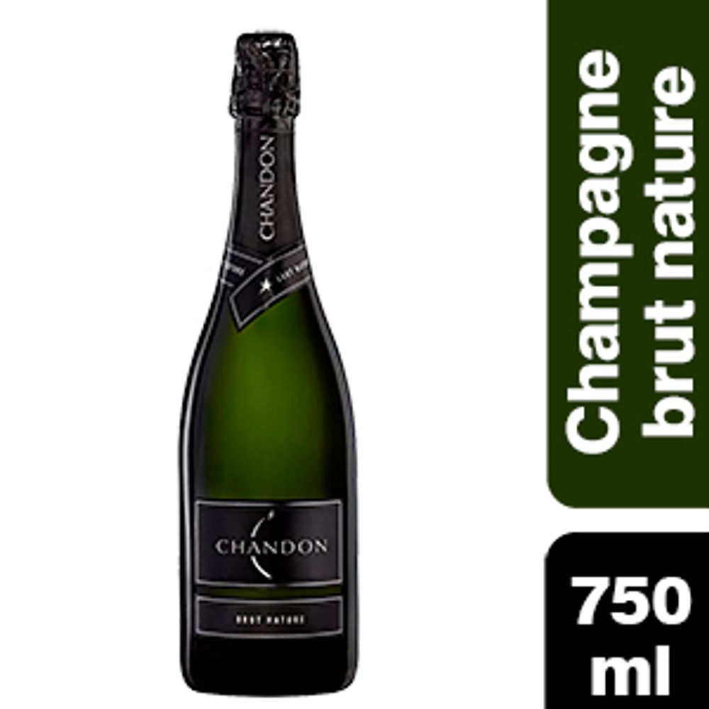Champagne Chandon Brut Nature x 750 Cc - alberdisa