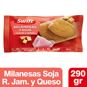 Milanesa De Soja Swift Rell J/Q 290Gr
