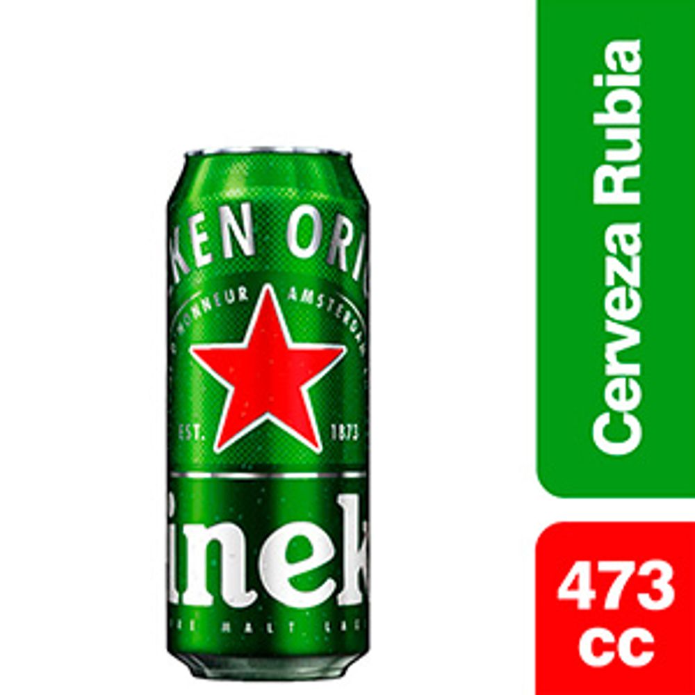 Masculinidad Espera un minuto Escarpa Cerveza Heineken Lata x 473Cc - alberdisa