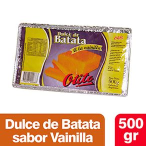 Dulce De Batata Otito Vainilla X 500 Gr - Alberdisa