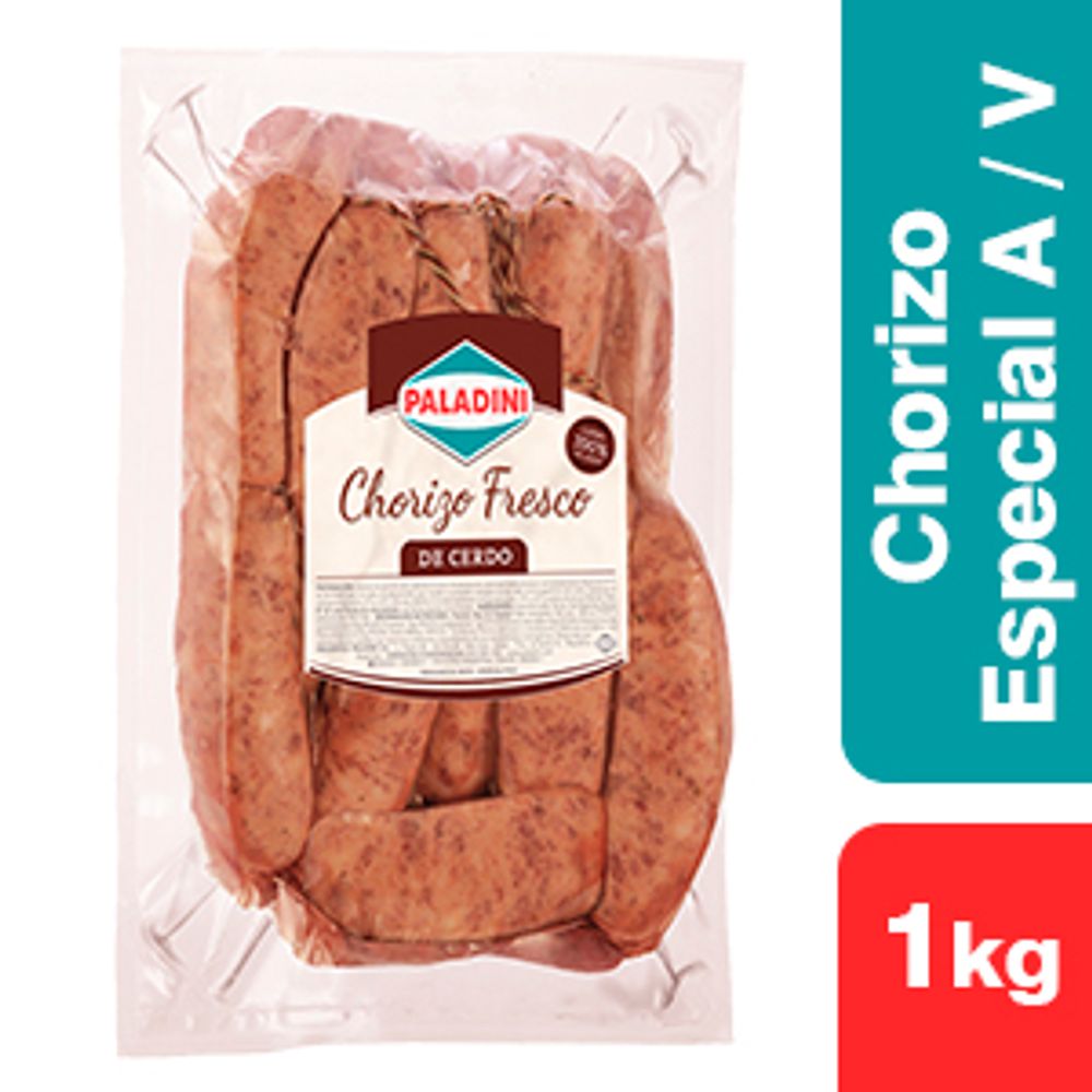 Chorizo Paladini Especial Envasado al Vacio x 1 Kg alberdisa