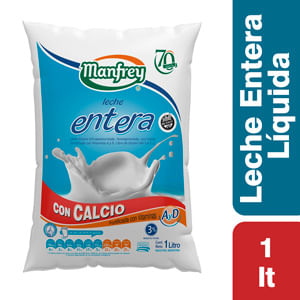 Leche Manfrey Entera Sachet 1Lt