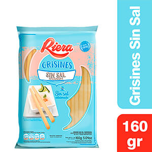 Grisines Riera Sin Sal 160gr