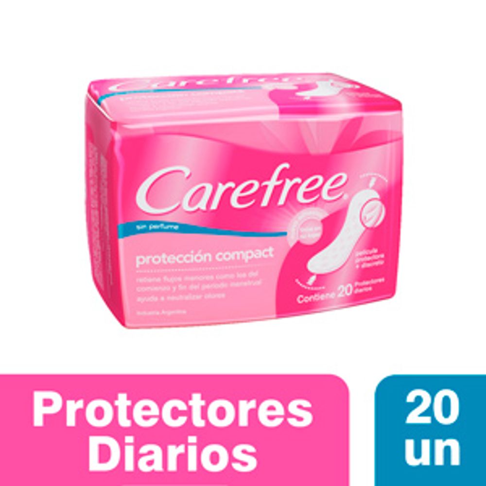 Protector Carefree Protecc Compact x 20u alberdisa