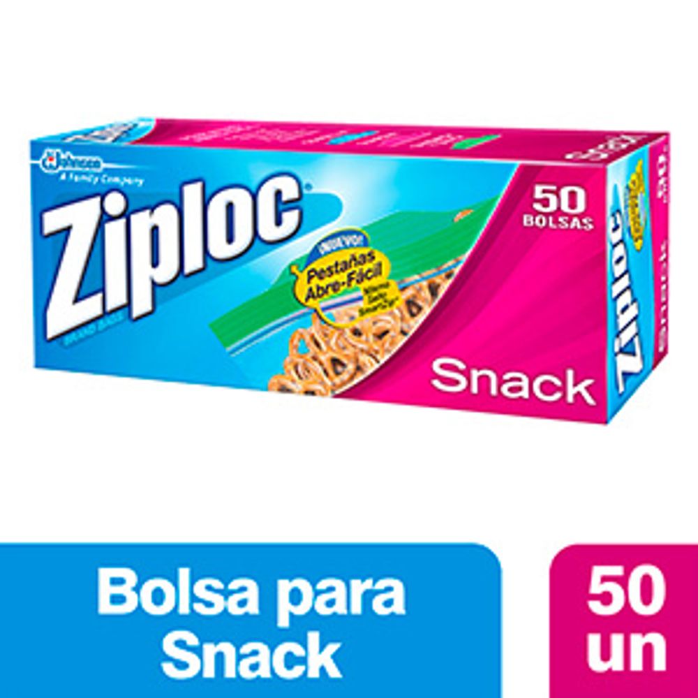 Bolsas Ziploc Snack x 50 Un - alberdisa
