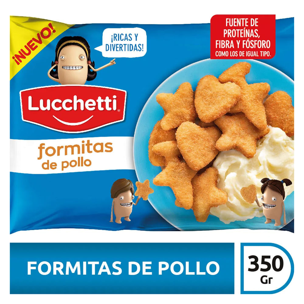 Formita De Pollo Lucchetti x 350Gr