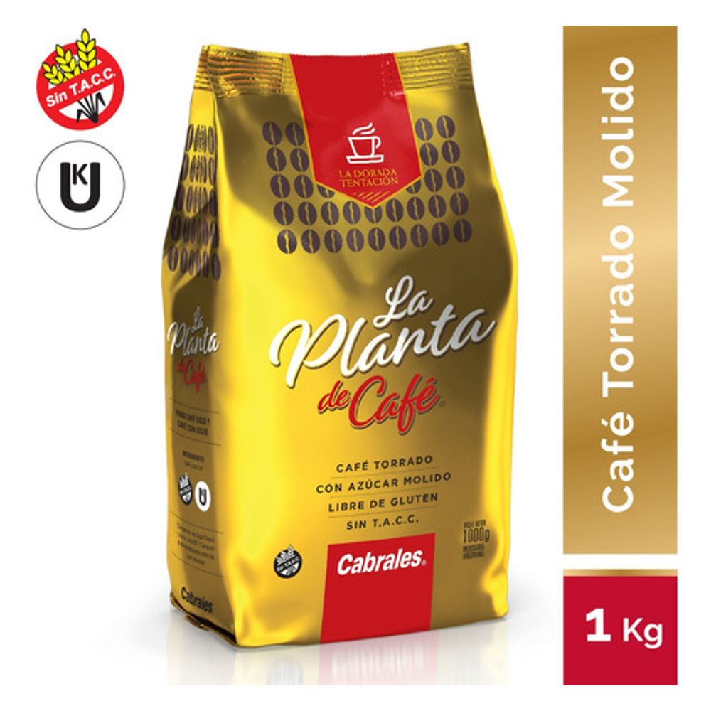 Cafe Cabrales La Planta De Cafe 1kg Alberdisa 