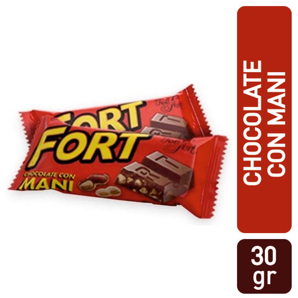 Chocolate Felfort Con Maní 30Gr alberdisa