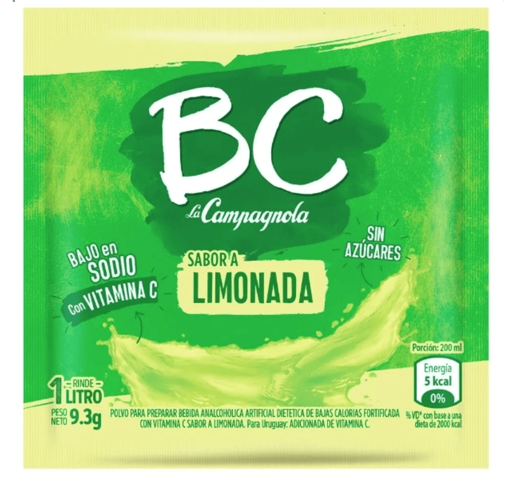 Jugo Bc Limonada Sobre 7Gr