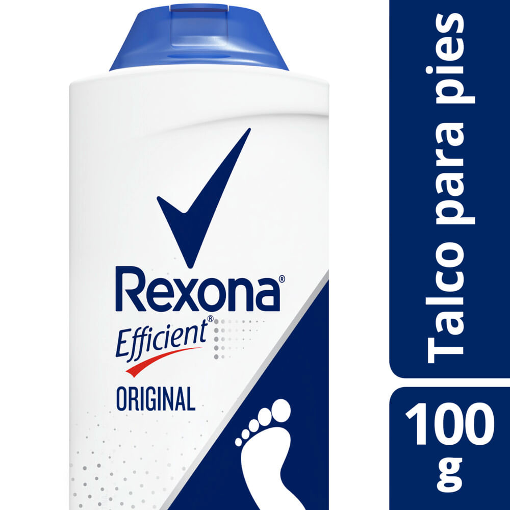 Talco Efficient Rexona Original 100Gr