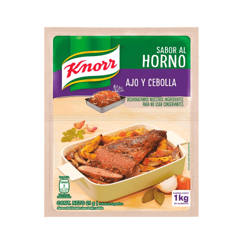 Bolsa para Horno sabor Romero Y Tomillo Knorr 21 Gr - Vea
