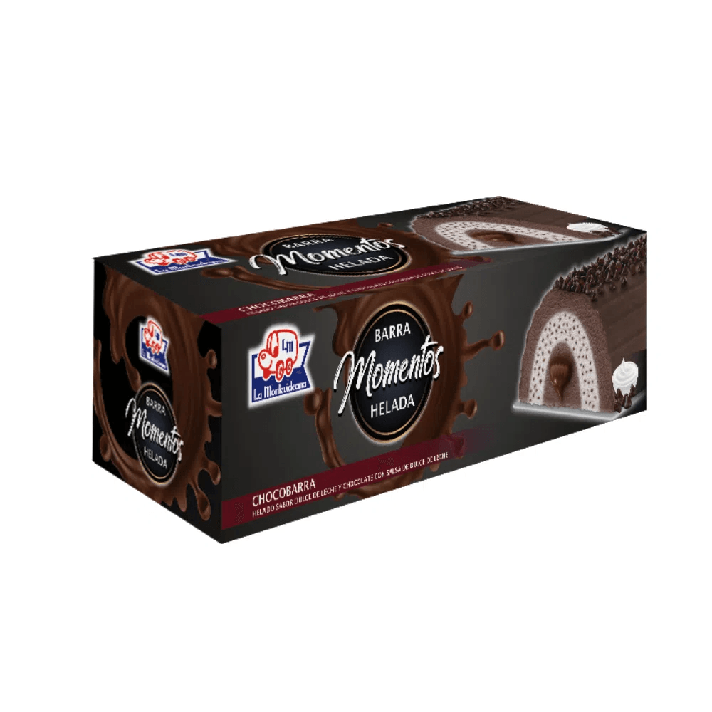 Barra Helada La Montevideana Chocolate Intenso 600gr