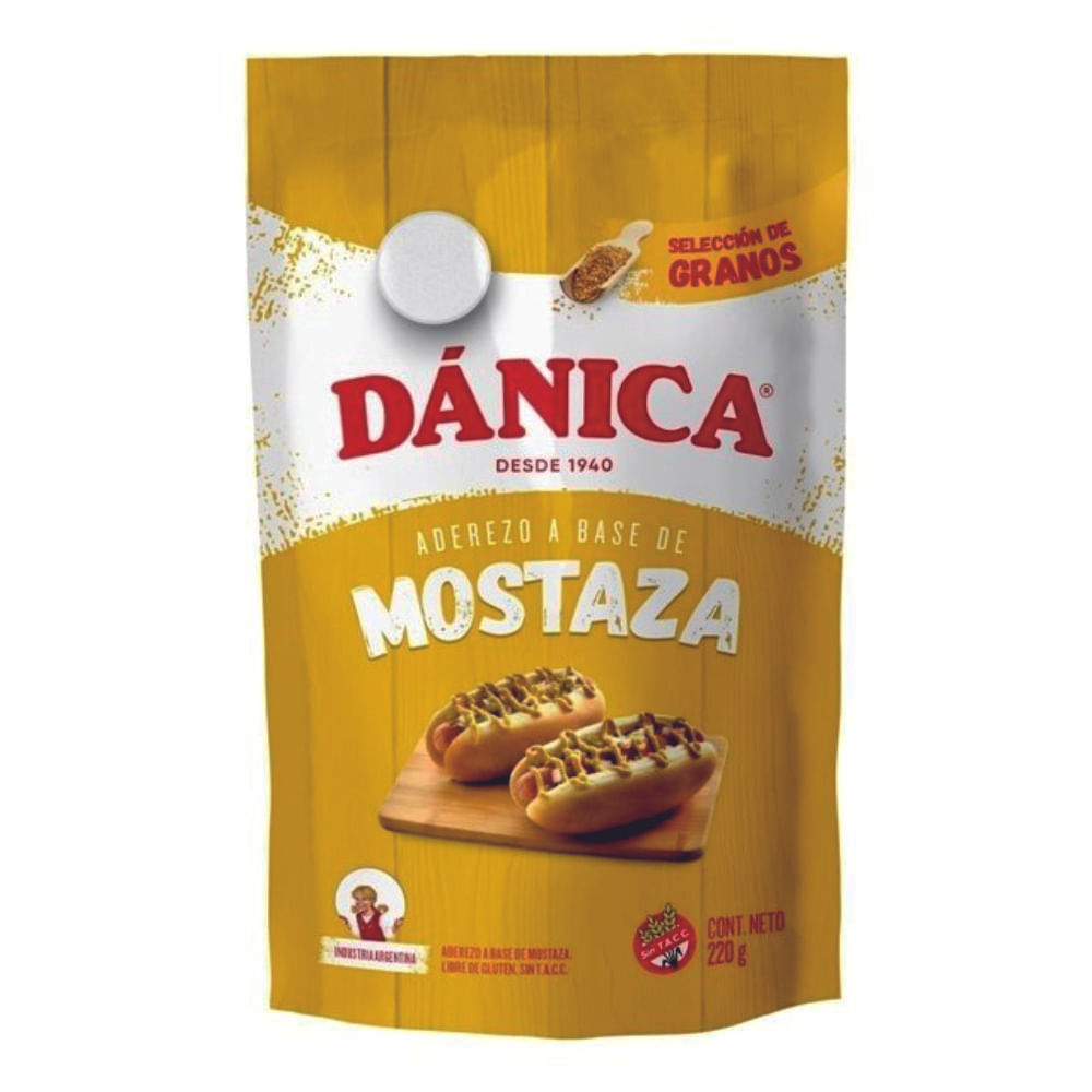 Mostaza Danica Sabor Original x 220 Gr