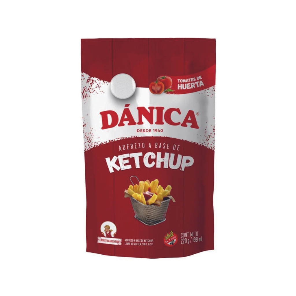 Ketchup Danica Sabor Original x 220 Gr