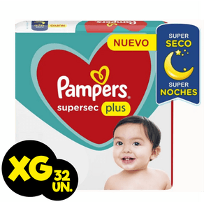 Pañal-Pampers-Supersec-Plus-XG-32un
