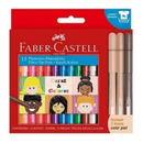 Marcador-Faber-Castell-Fiesta-12-3T.Piel