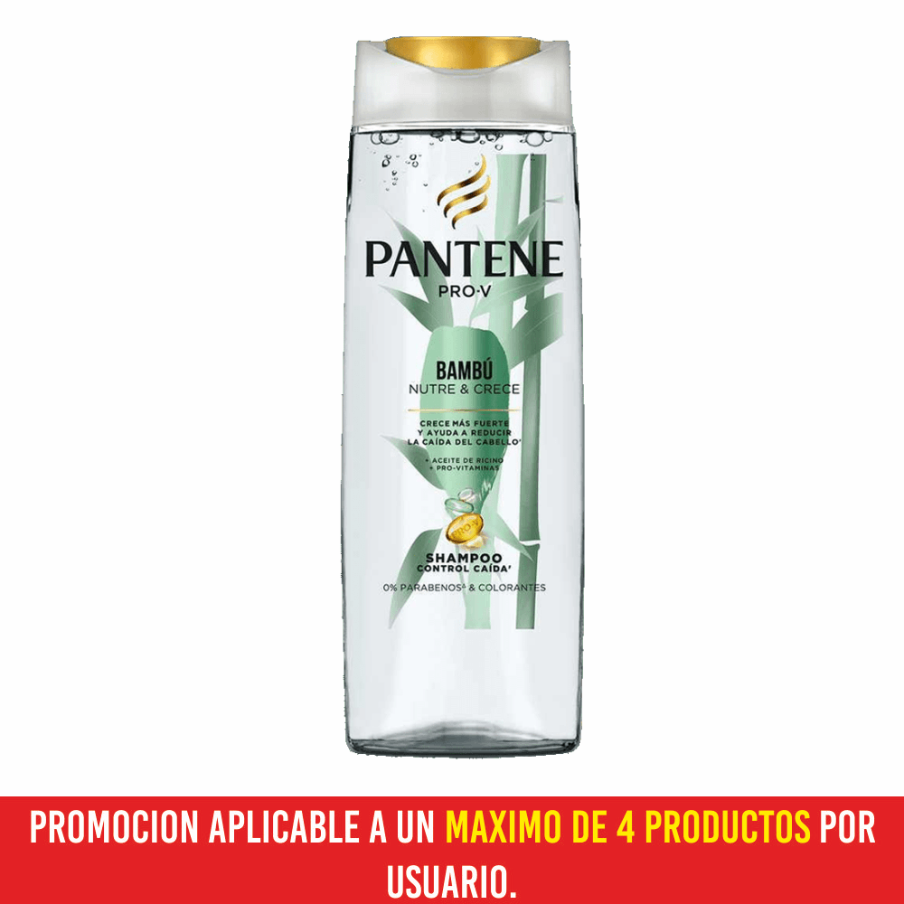 Comprar Shampoo Pantene Pro-V Bambú Nutre & Crece 400 ml