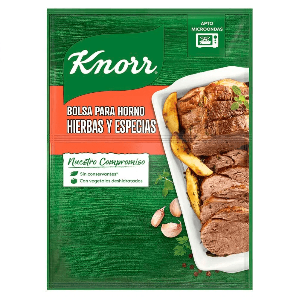 Bolsa Para Horno Knorr Hierbas y Especias 21g - alberdisa