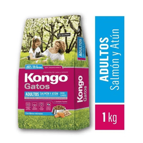 Alimento-para-Gato-Kongo-Adulto-Salmon-Atun-x-1Kg