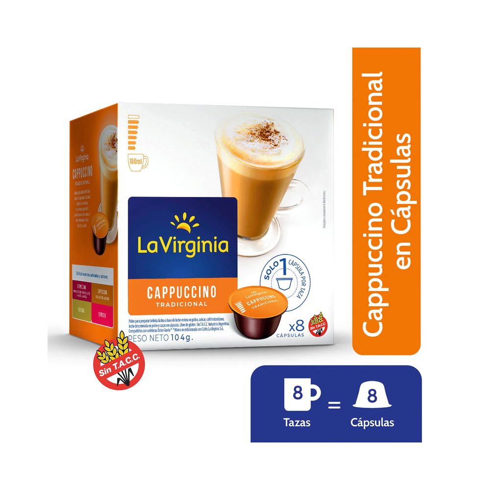 Cafe Equilibrado / Balanced Coffee Espresso- LA VIRGINIA (10 capsulas-pods)