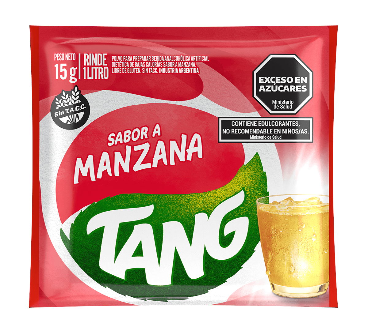 Jugo Tang Manzana 15 Gr