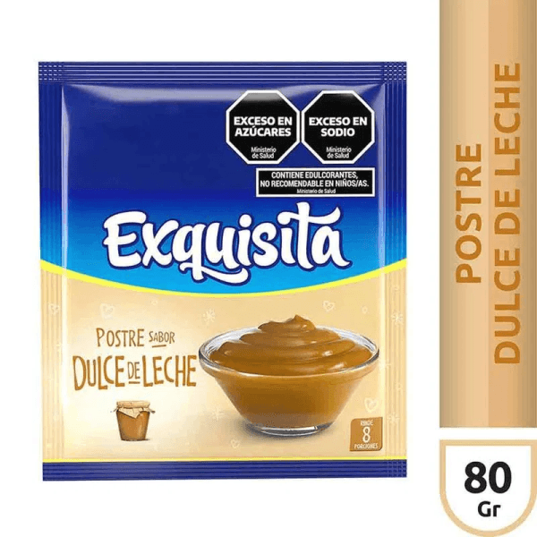 Postre Exquisita D.de Lec convitamina x 80 Gr