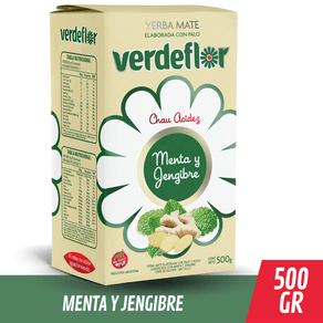 Yerba-Verdeflor-Menta-Jengibre-500gr