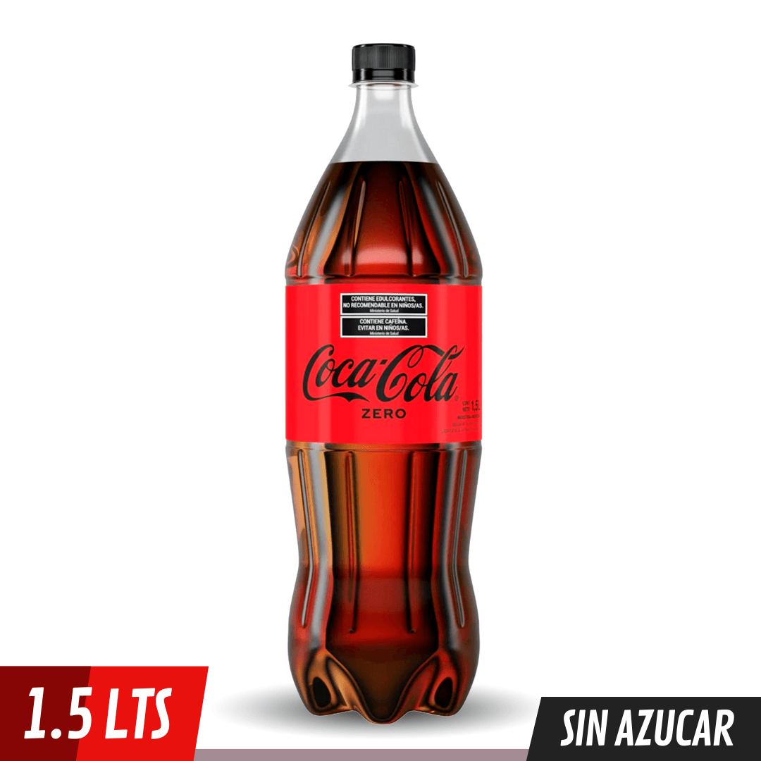 Gaseosa Coca Cola Sin Azucar 1500 Cc