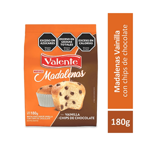 Magdalenas-Valente-Chips-Chocolate-180Gr