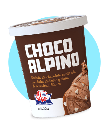 Copa La Montevideana Chocolate Alpino 300gr