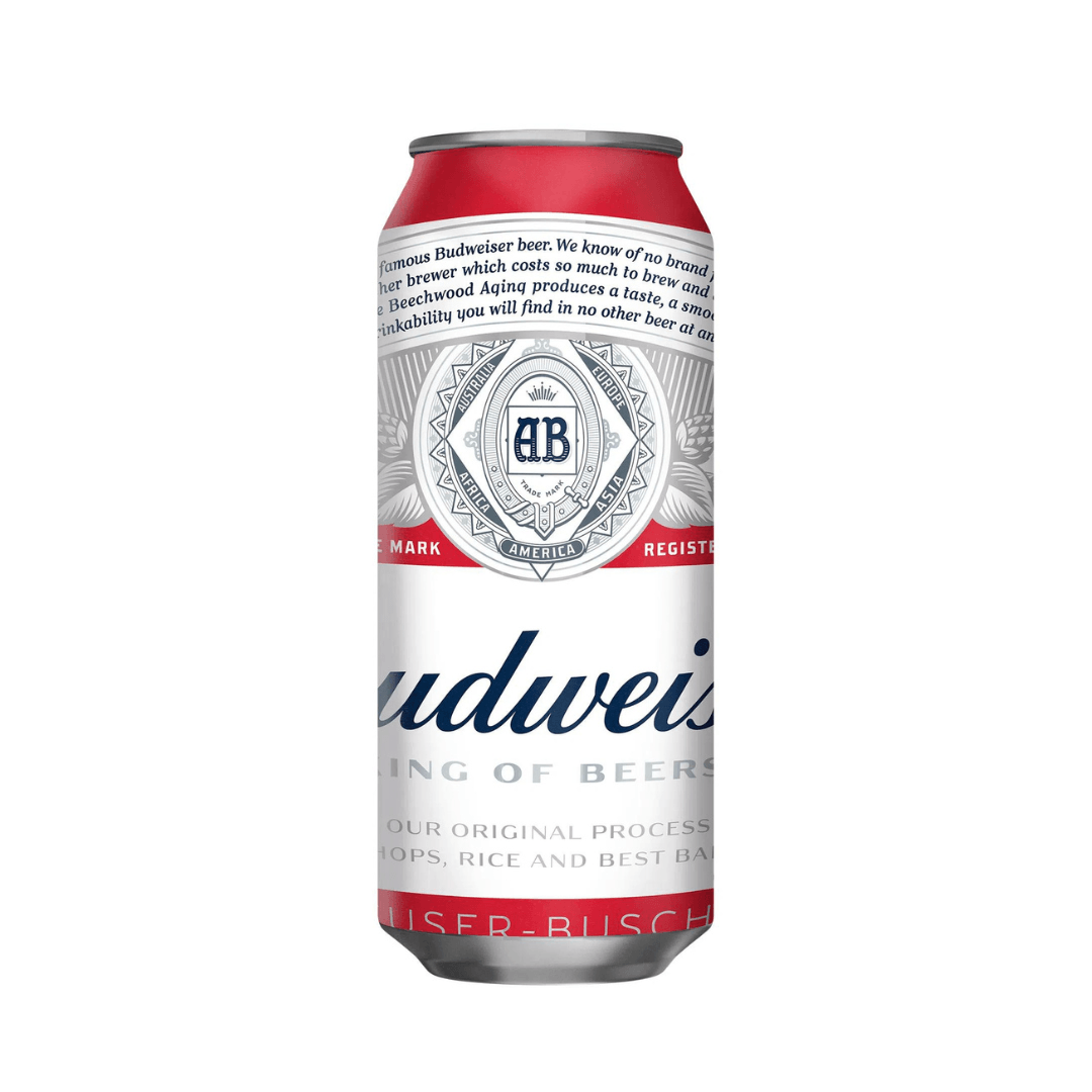 Cerveza Budweiser Lata 710cc