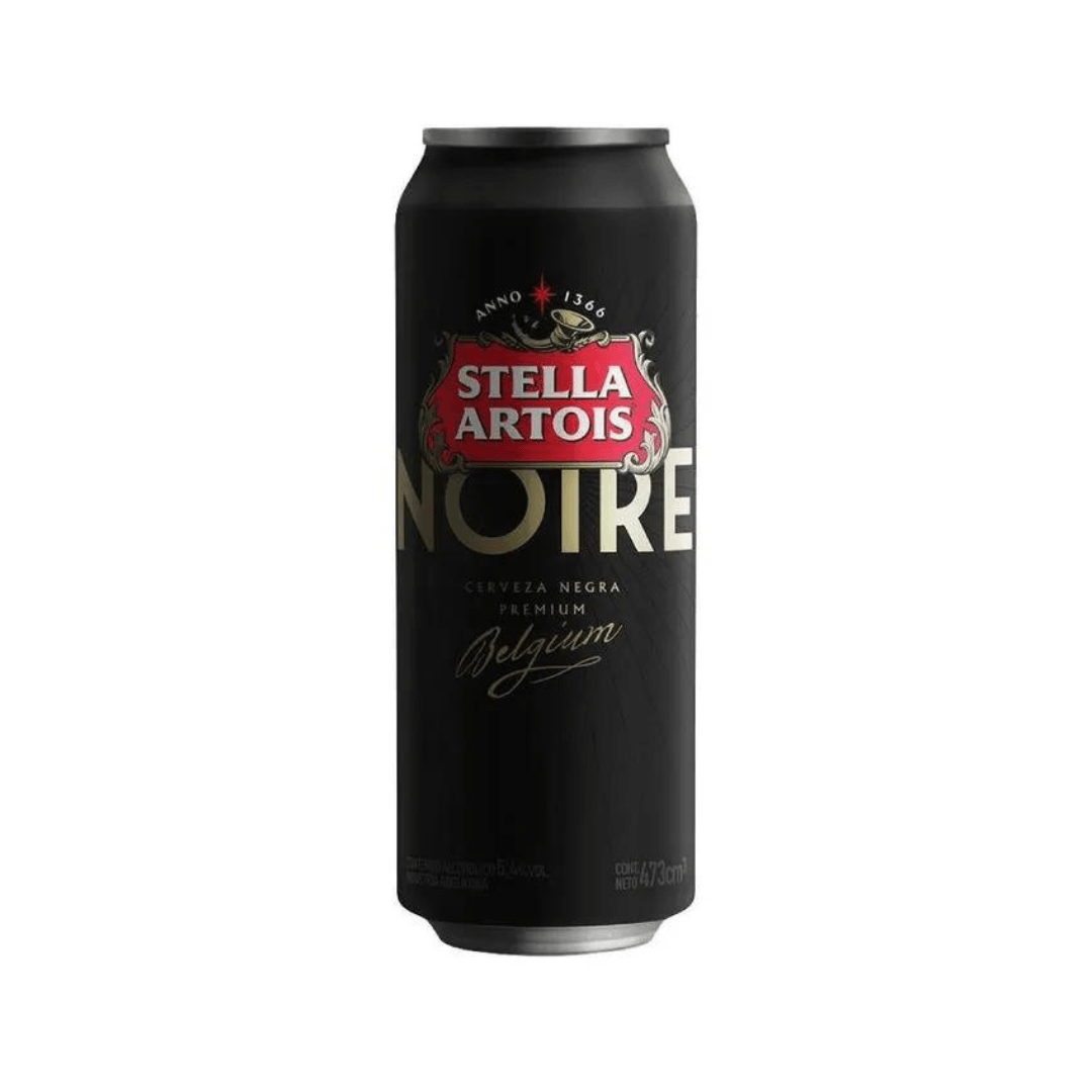 Cerveza Stella Artois Noire Negra Lata 473Cc