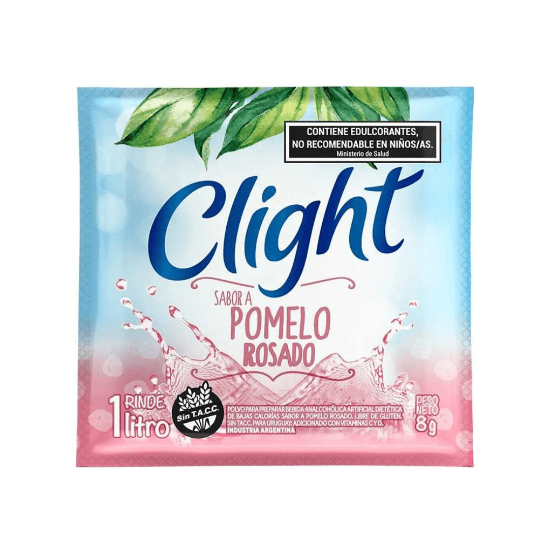 Jugo Clight Pomelo Rosado 8 Gr