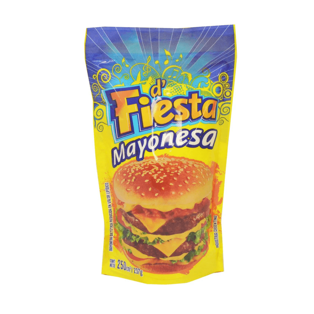 Mayonesa D`Fiesta Pouch 250Gr