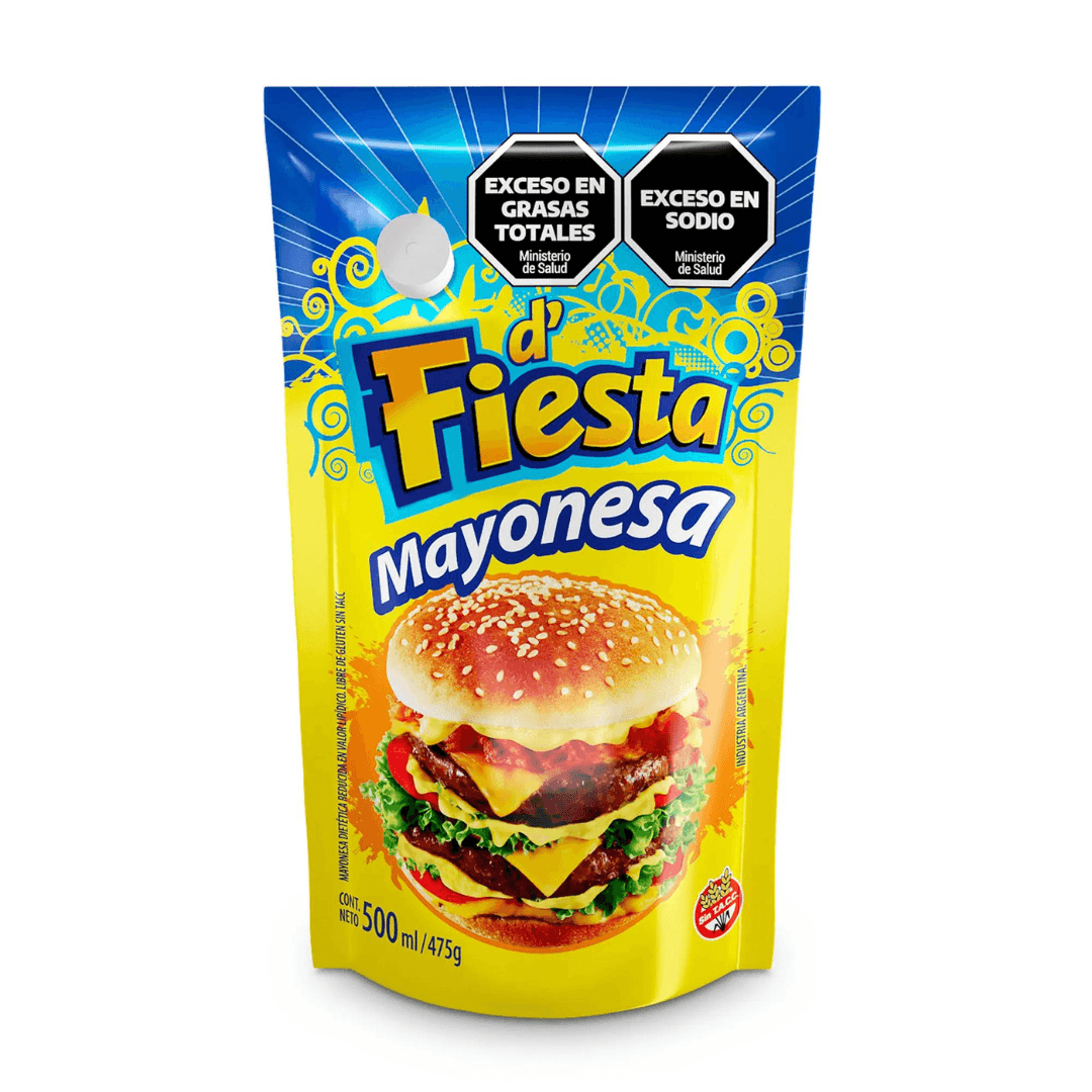 Mayonesa D`Fiesta Pouch 500 Gr