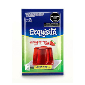 Gelatina-Exquisita-Frutilla-Light-Sobre-25gr