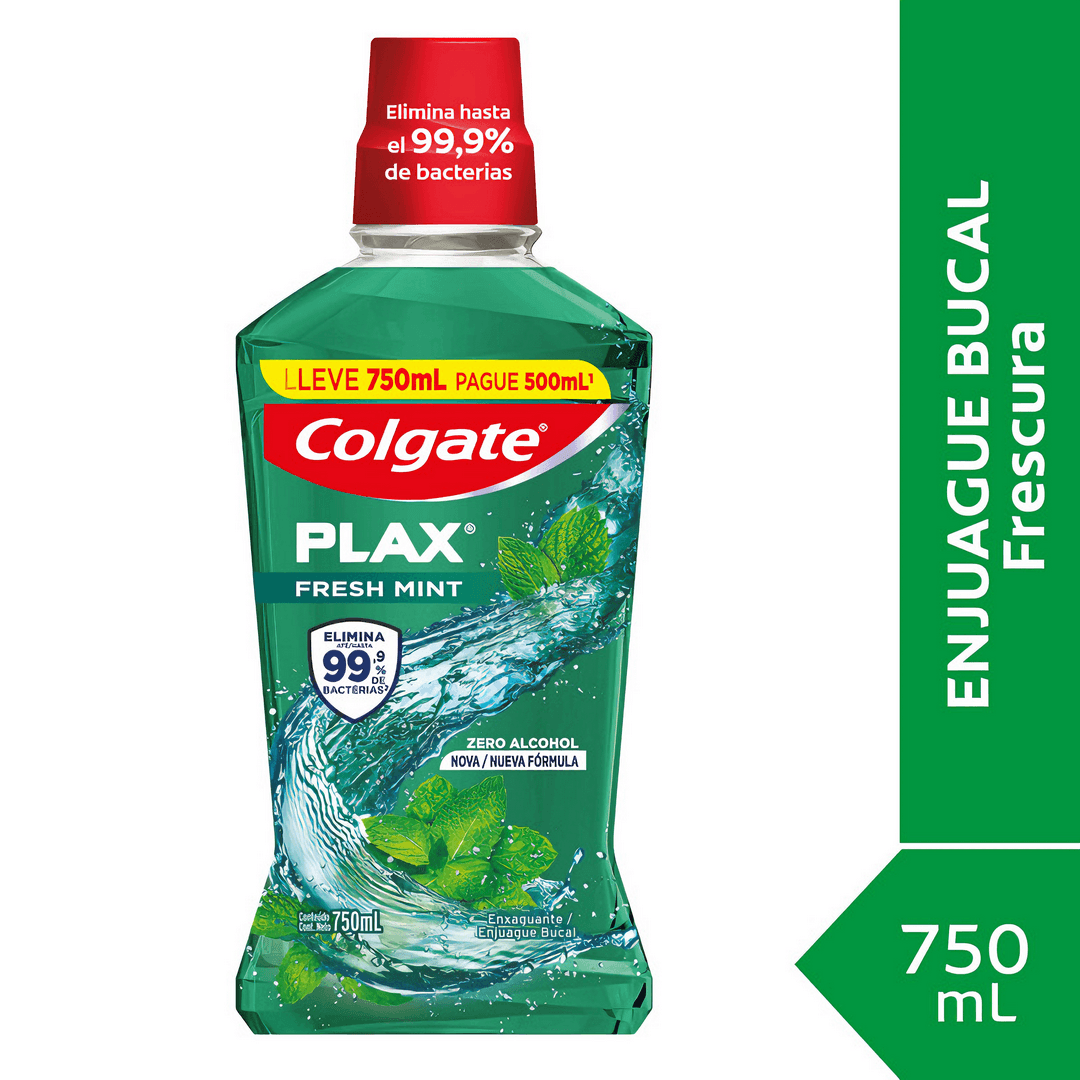 Enjuague Bucal Colgate Plax Menta 750ml