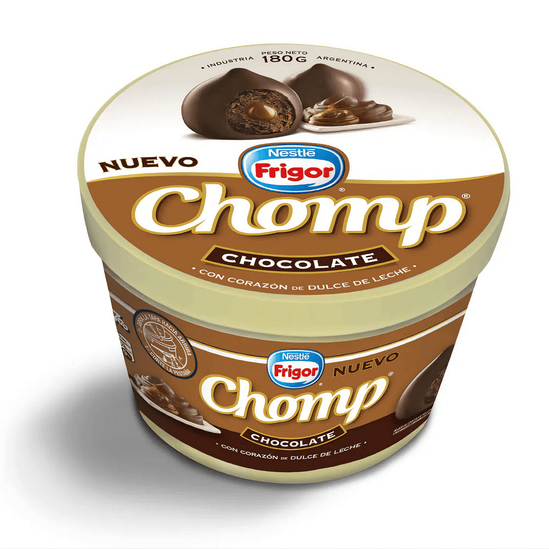 Bombon Helado Chomp Choco Con Dulce de Leche 180Gr
