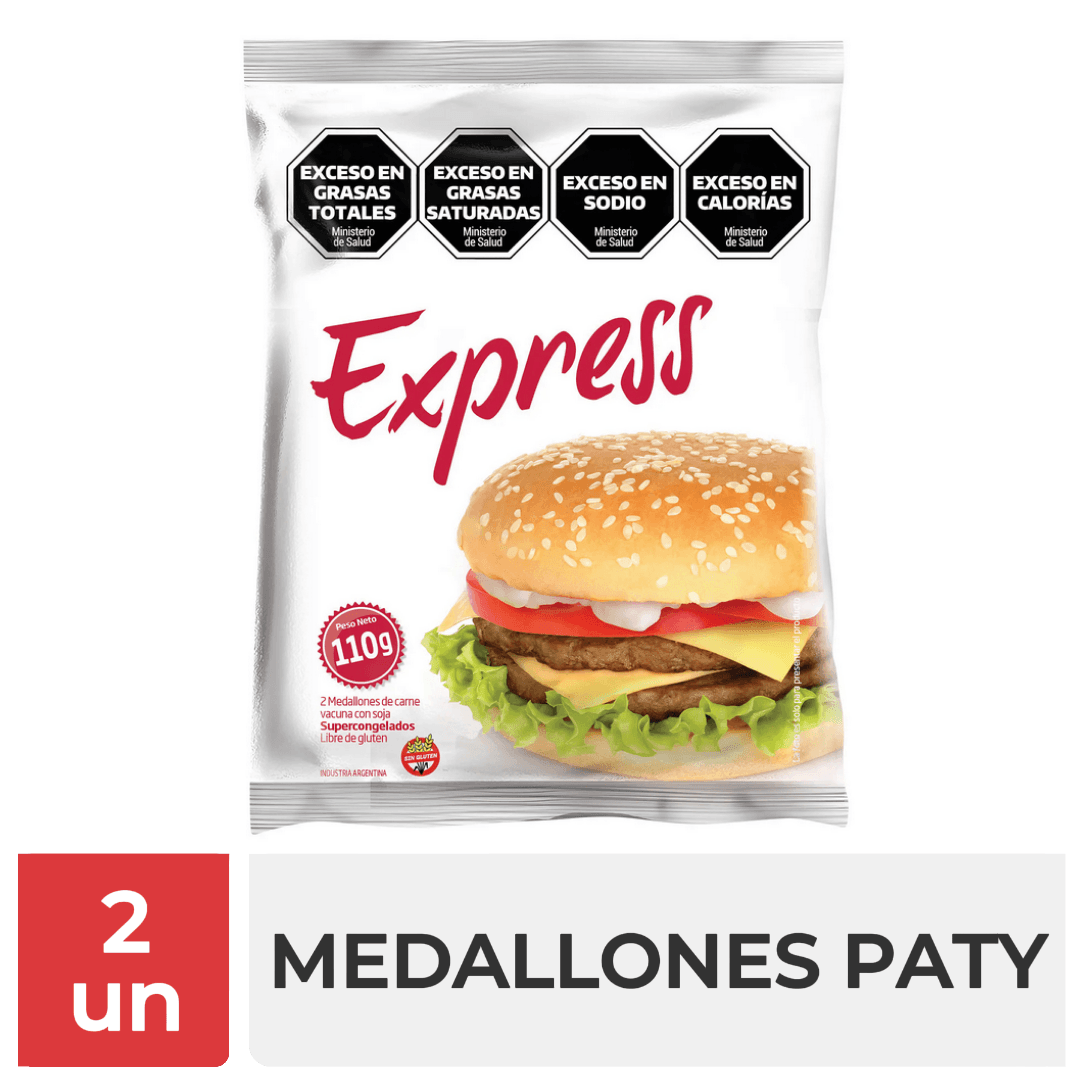 Medallon Paty Express 2x55Gr