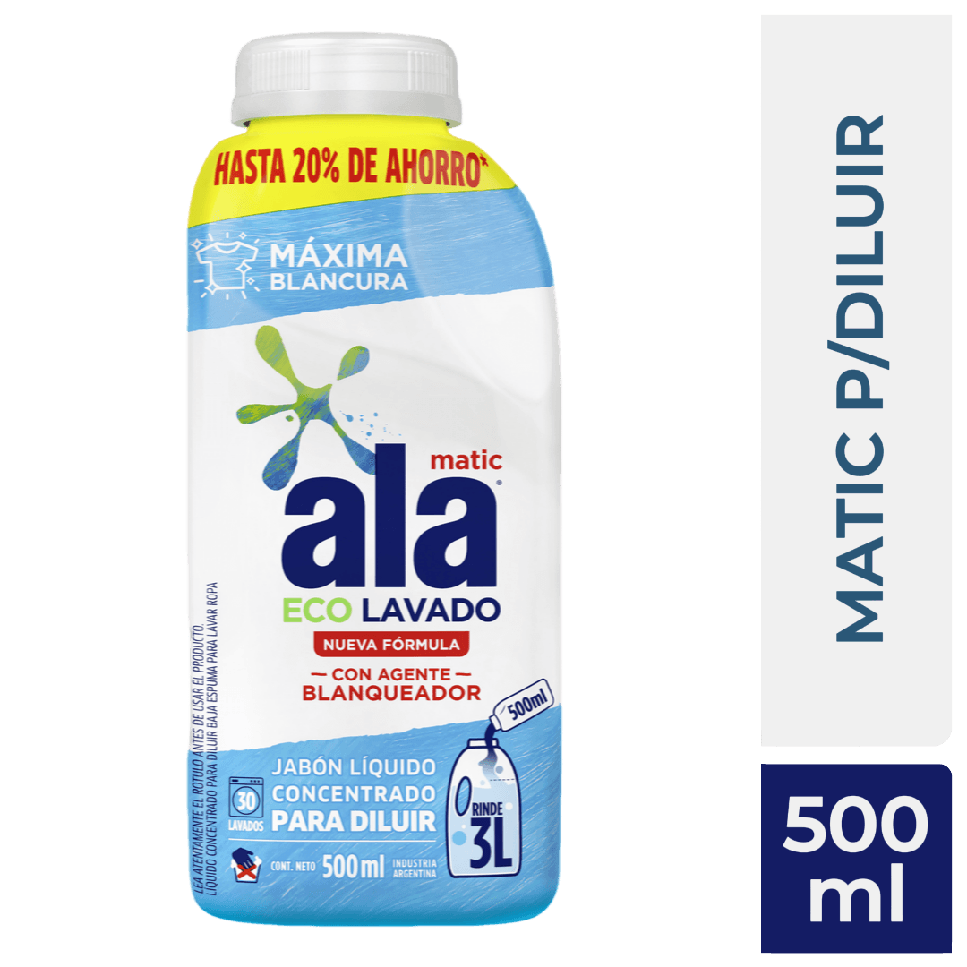 Jabón Líquido ALA para Diluir 500 ml