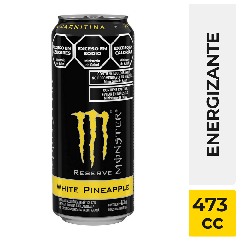 Energizante Monster Pineapple 473 Cc - alberdisa