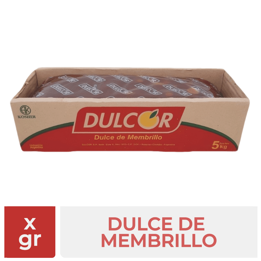 Dulce De Membrillo Dulcor (venta al peso)