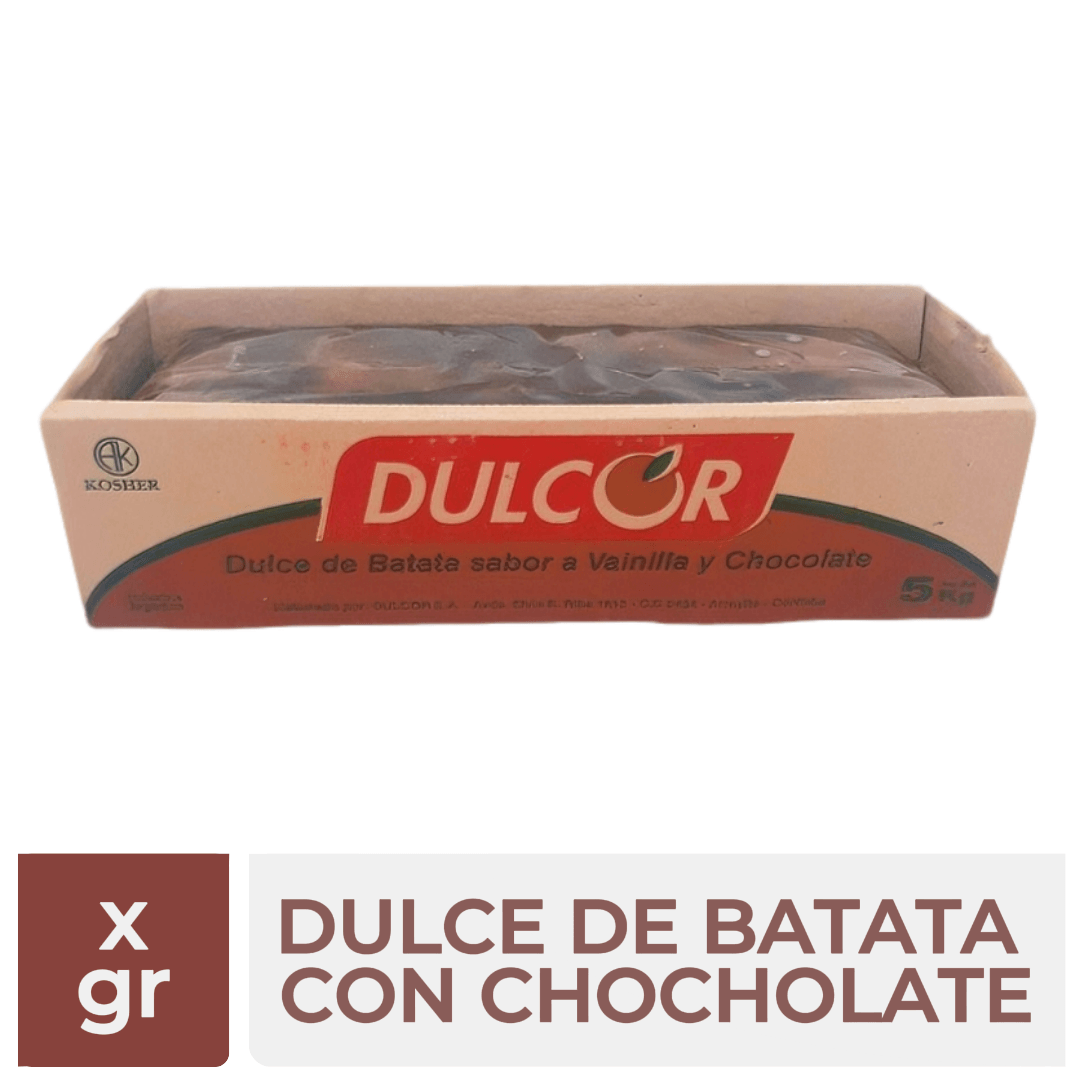 Dulce De Batata Dulcor Chocolate (venta al peso)