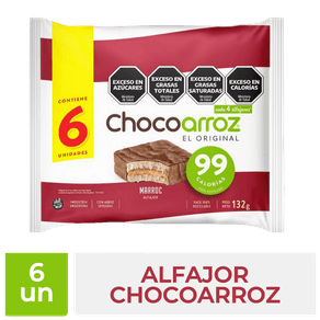 Alfajor-Chocoarroz-Marroc-6x22gr