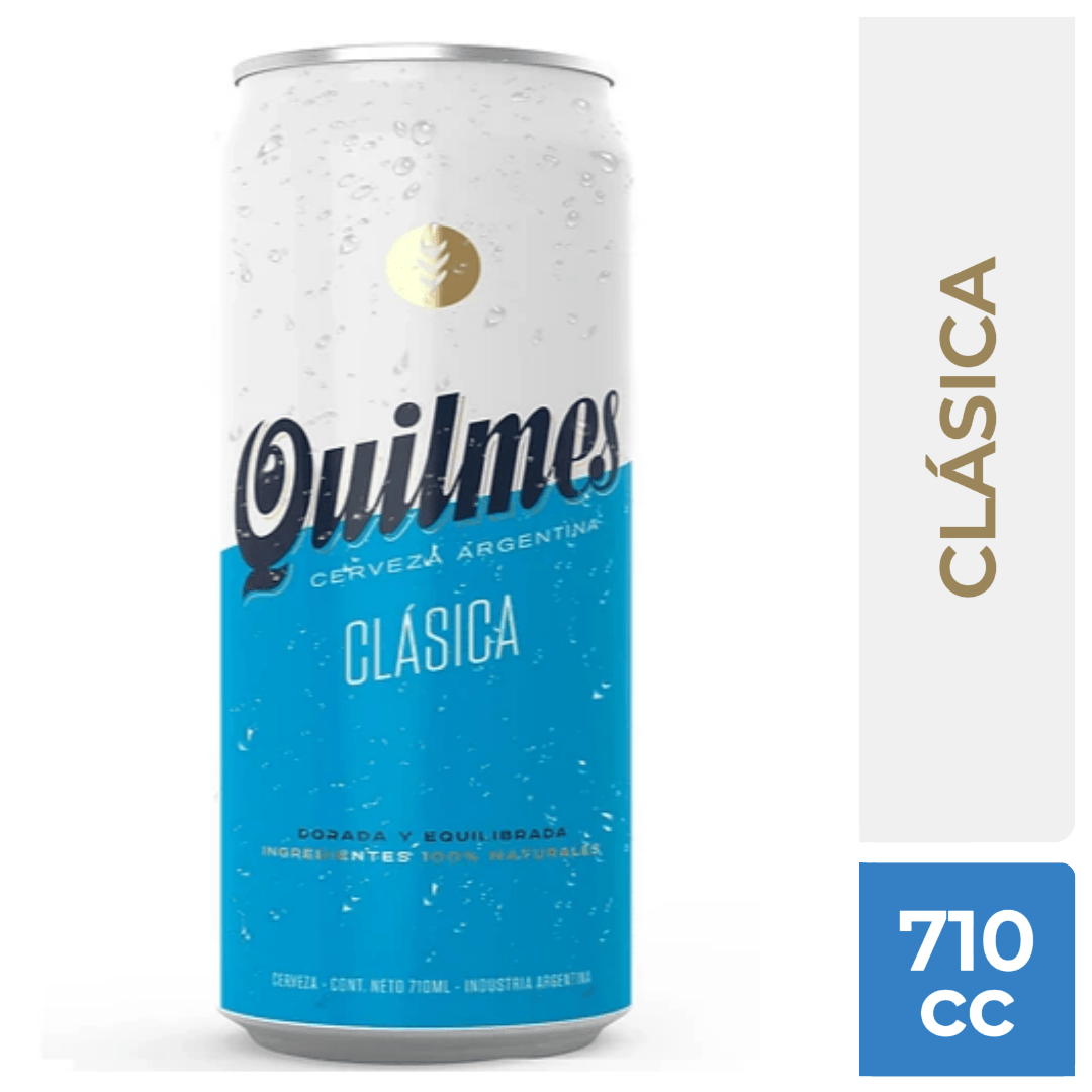 Cerveza Quilmes Clasica Lata 710Cc
