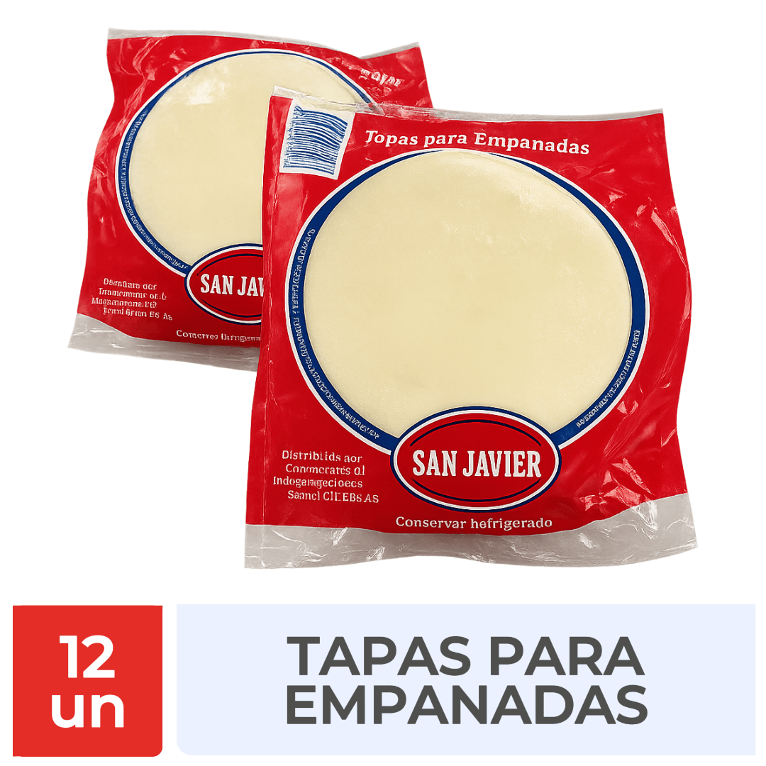 Tapa para Empanada San Javier  x 12 Un