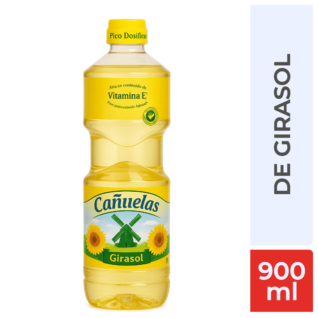 Aceite Cañuelas Girasol 900 ml