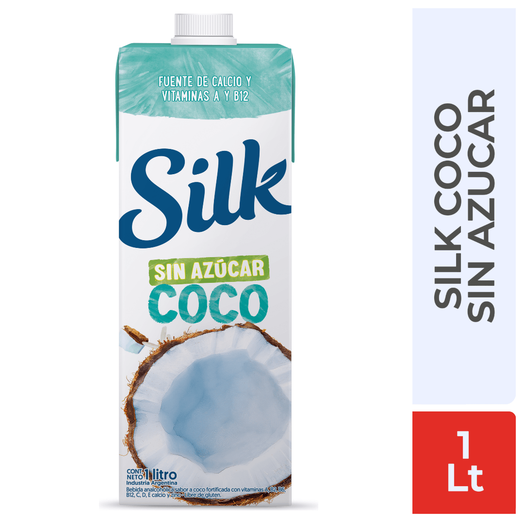 Bebida A Base De Coco S/Azúcar Silk 1Lt